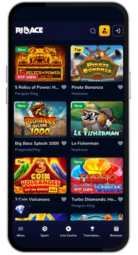 Rio Ace applikation